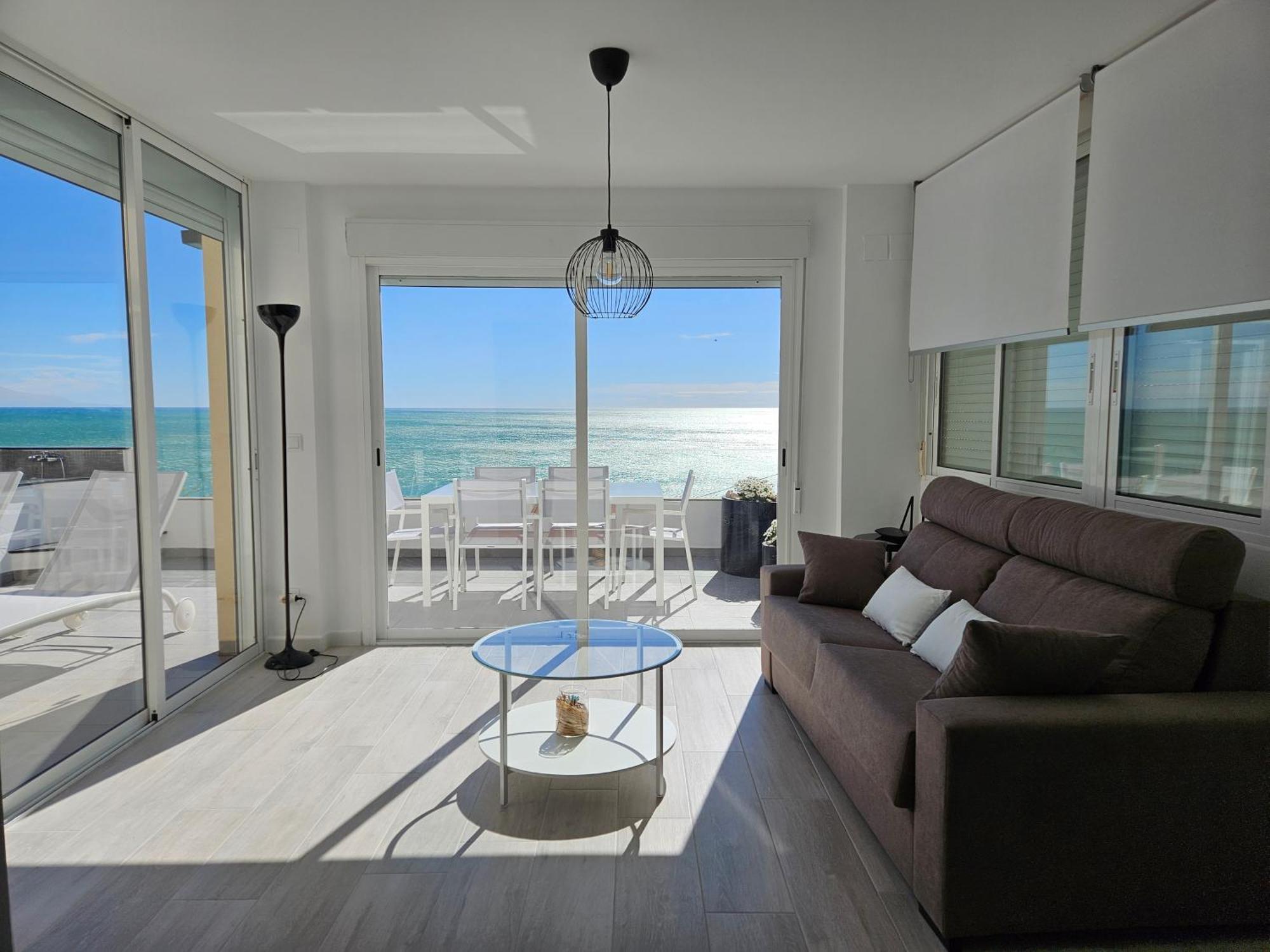 Fantastico Duplex Con Vistas Impresionantes Al Mar Appartement Peñíscola Buitenkant foto