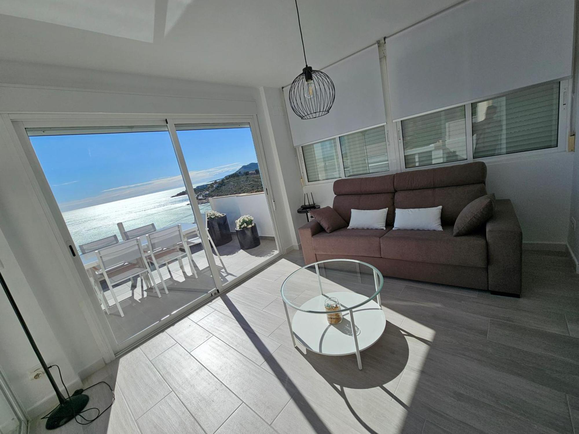 Fantastico Duplex Con Vistas Impresionantes Al Mar Appartement Peñíscola Buitenkant foto