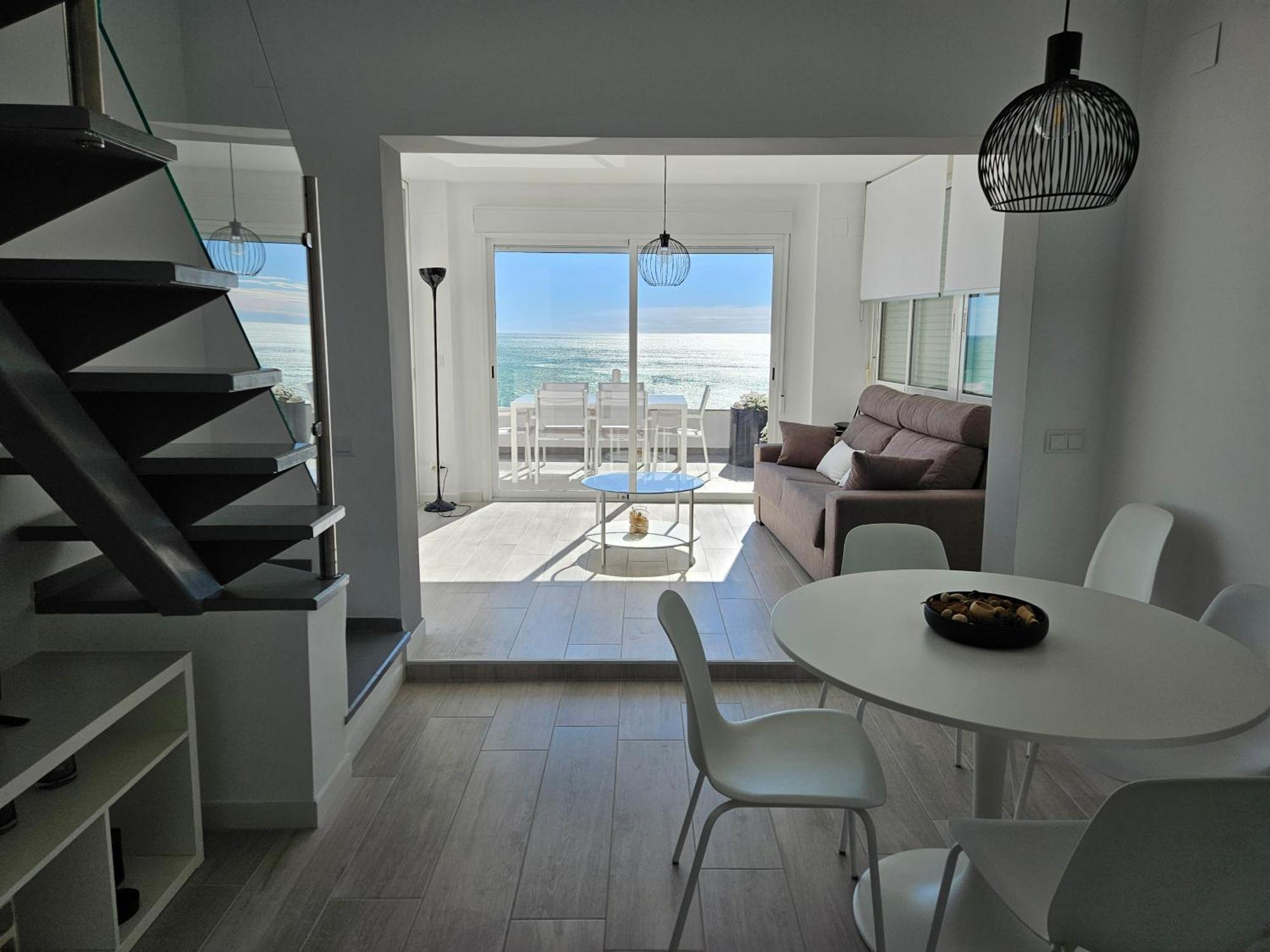 Fantastico Duplex Con Vistas Impresionantes Al Mar Appartement Peñíscola Buitenkant foto