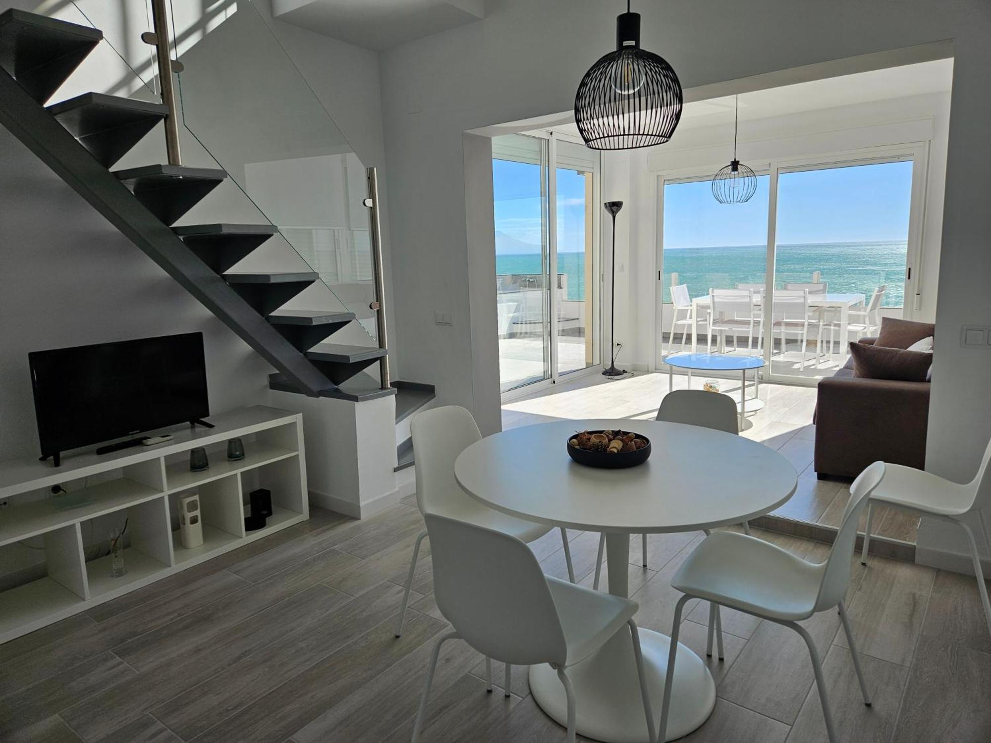 Fantastico Duplex Con Vistas Impresionantes Al Mar Appartement Peñíscola Buitenkant foto
