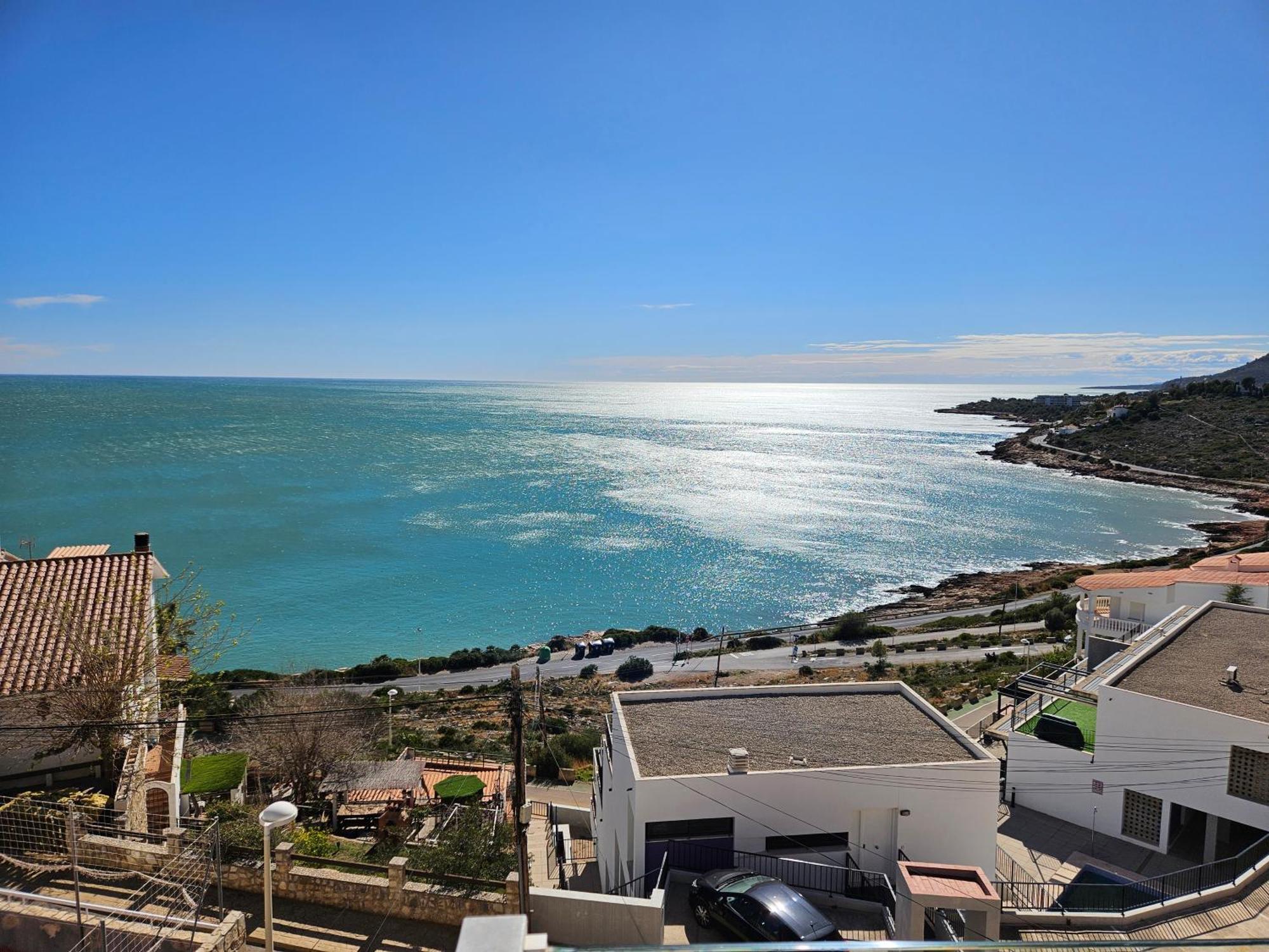 Fantastico Duplex Con Vistas Impresionantes Al Mar Appartement Peñíscola Buitenkant foto