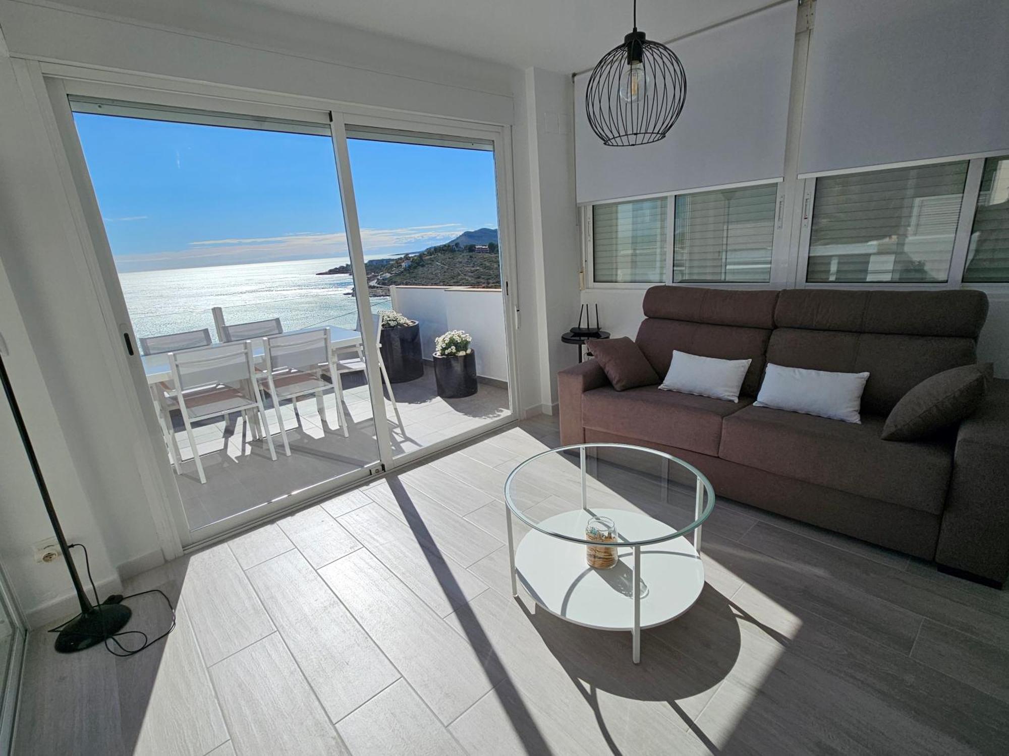 Fantastico Duplex Con Vistas Impresionantes Al Mar Appartement Peñíscola Buitenkant foto