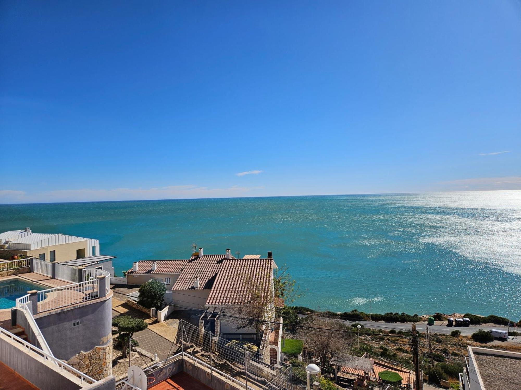 Fantastico Duplex Con Vistas Impresionantes Al Mar Appartement Peñíscola Buitenkant foto